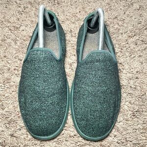 Allbirds Wool Loungers Women 8 Merino Wool Green Slip On‎ Comfort Sneakers
